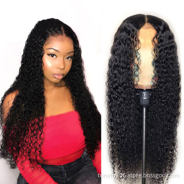 Wholesale Straight Brazilian Hair HD Lace Wigs,full lace frontal wig with baby hair,Virgin human hair wigs for black women